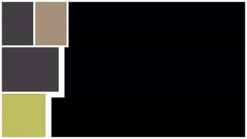 Flat Design Logo Reveal with Geometric Blocks