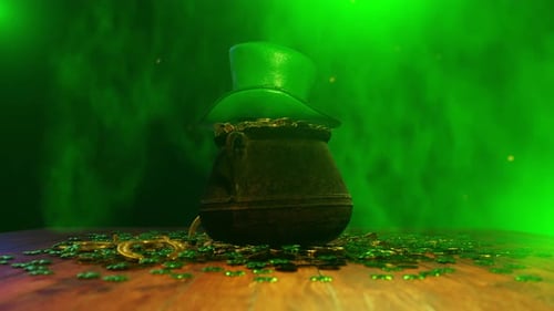 St Patricks Day Background 02 4K
