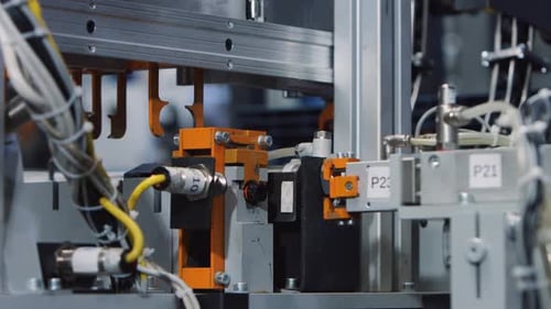 Herstellung von Schläuchen, Kleinteilen, Adaptern, Spitzen, Waschmaschine, automatische Werkslinie