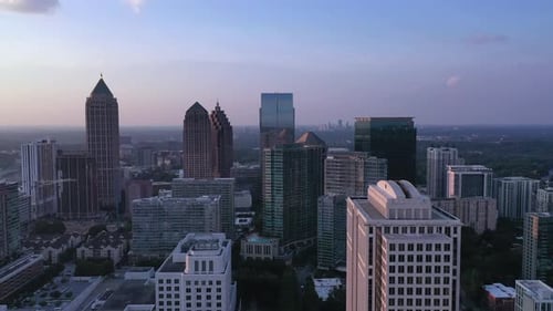 Hazy sunset in Midtown Atlanta
Georgia