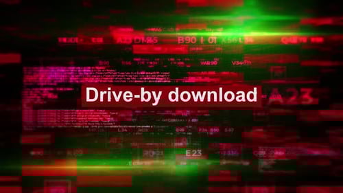 Drive By Download Words Related To Hacking Hi Tech Backgrounds