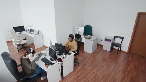 Young People At Work In Office