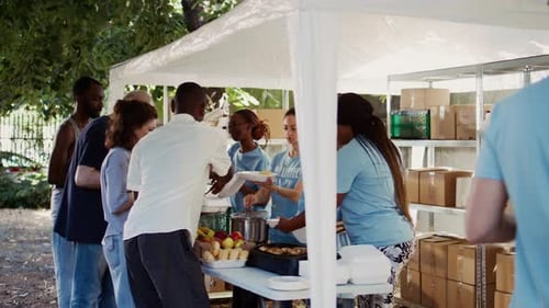 Nonprofit Group Aiding the Homeless