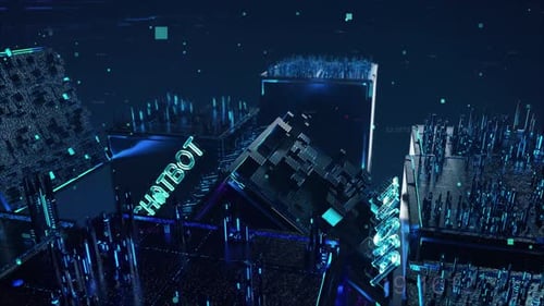 ChatGPT Store with Digital Technology Hitech Concept