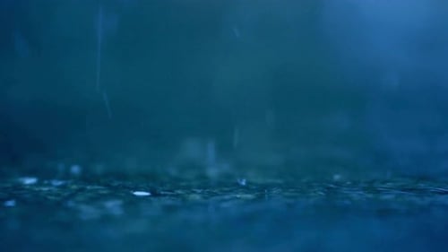 Water Drop Falling