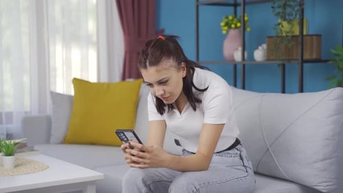 The young woman who reads the good news.