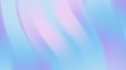 Seamless Flowing Pastel Color Waves Abstract Background