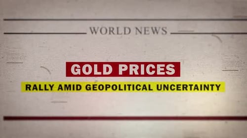 Modern News Headline Kinetic Typography Text Reveal