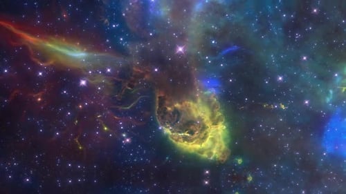 Nebulosa no espaço