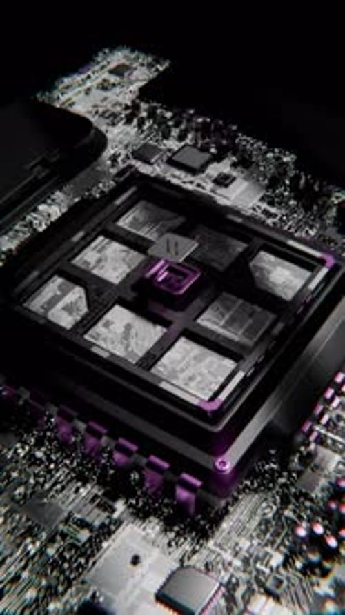 Advanced Microchip Connecting with a Motherboard