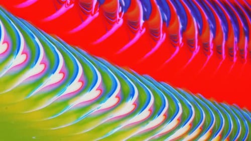 Movable Yellow Blue Red Background with an Ornamental Pattern