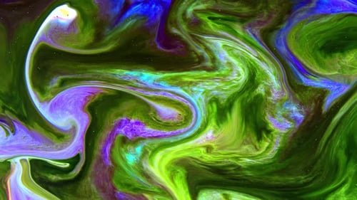 Fondo conceptual abstracto de pintura con tinta galáctica 751