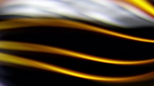 Dynamic Fluid Golden Lines Motion Background