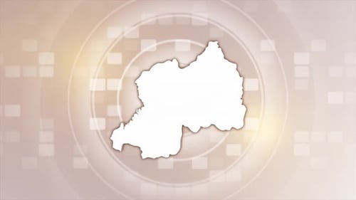 Animierte Karte von Ruanda
