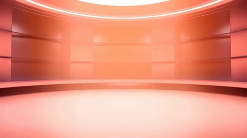 Modern 3D Virtual Studio Background Animation