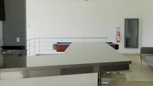 clubhouse with pool table and bar