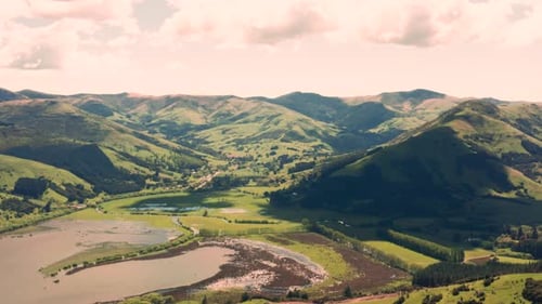 sun, europe, trees, woods, yellow, above, natural, trunk, roadway, scenery, car, asphalt, way, trans
