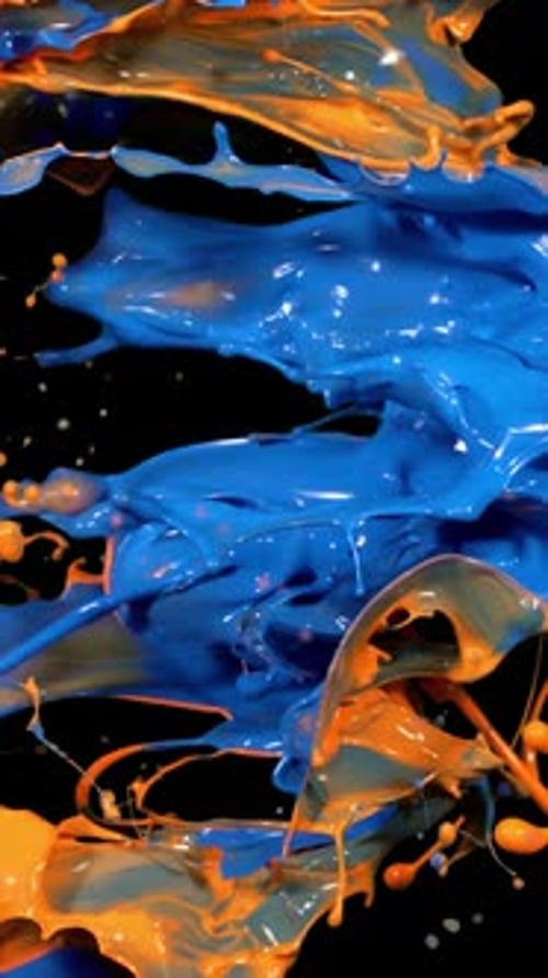Ink Explosion Splash Vertical Video 02