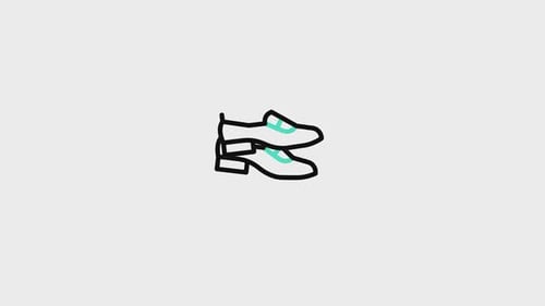 Icono animado de mocasín