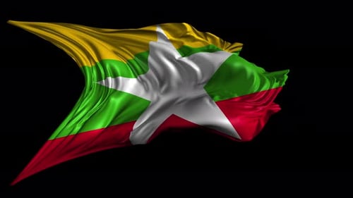 Flag of Burma-Myanmar