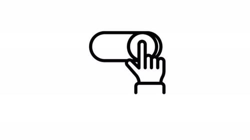 toggle line icon animation