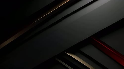 Dynamic Abstract Geometric Logo Reveal Animation