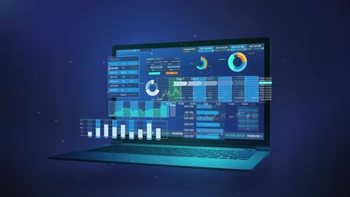Using Virtual Technologies to Connect and Analyze Financial Data