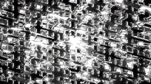 4 K Glass Shiny Background Seamless Loop