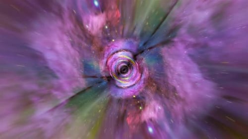 Colorful Nebula Flight