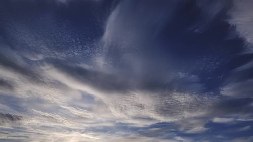 Amazing Light of Nature Cloudscape Sky and Clouds Sunset Clouds Footage Time Lapse