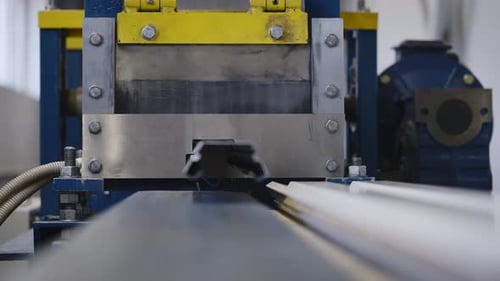 Machine for the Production of Metal Profiles Manufacture of Products From a Metal Tape
