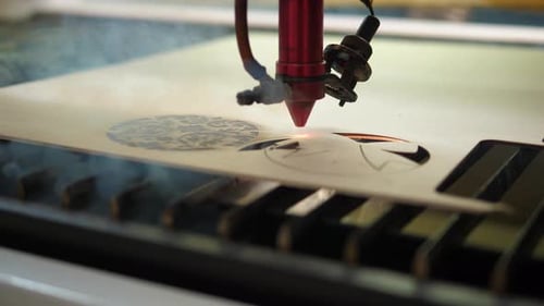 Laser Cutting Machine Engraving Intricate Wood Designs