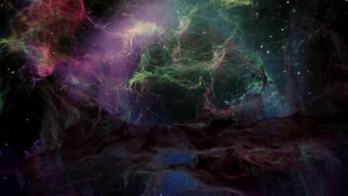 Event Dark Nebula with Black Hole Loop