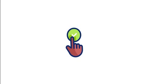 Informiertes animiertes Symbol