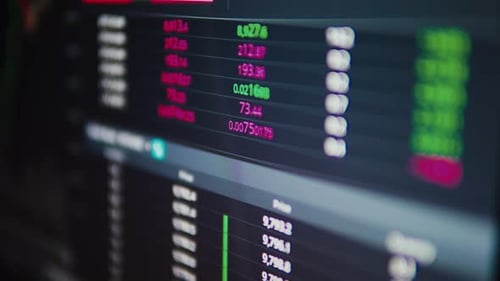 Cryptocurrency Trading Chart