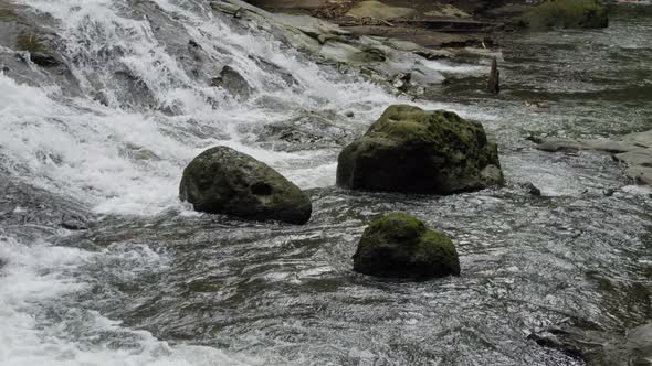 Goa Rang Reng waterfall on Bali island in Indonesia. , Nature Stock ...