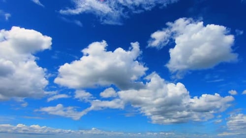 Blue Sky, Sky, Clouds