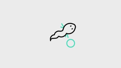 Animiertes Kaulquappe-Symbol