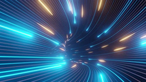 Speed line stream tunnel