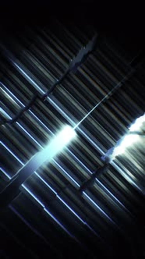 Vertical Tech Wall Panels Vj Loop