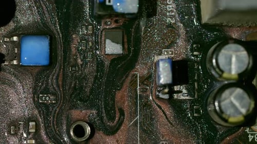 Microcircuito de Tecnología Electrónica Sparkling Ink