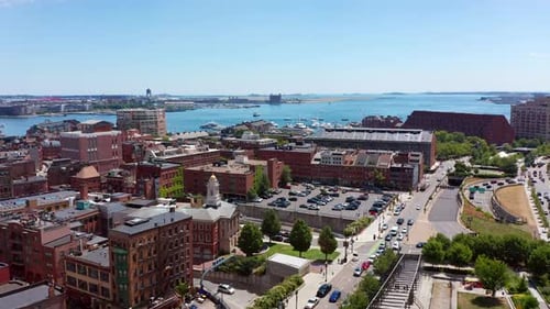 Flying Through Boston’s North End