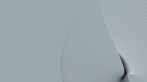 Abstract Geometric Flowing Lines Wave Background Animation Loop