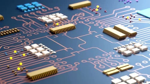 Advanced Microchip Connecting with a PCB and Powering Entire System