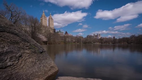 New York Central Park Lake