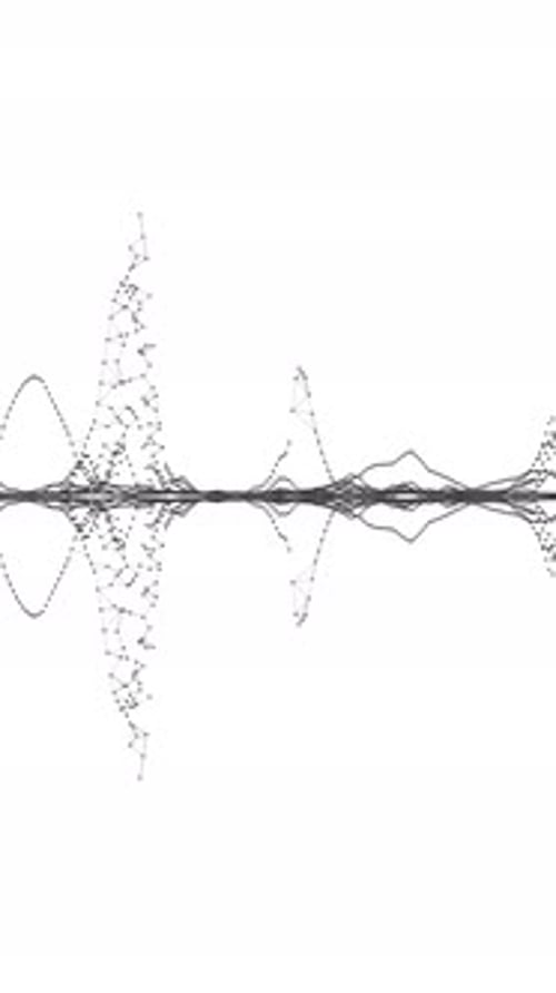 Audio Waveform Abstract Music Waves Oscillation Futuristic Sound Wave Visualization Synthetic Music