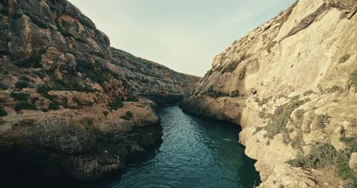Beautiful Nature Landscape of the Island of Gozo Malta