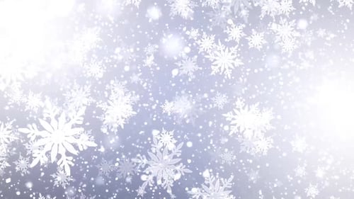 Christmas Snow Backdrop