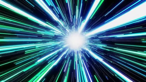 Ein dynamischer Lichtstoß in Bewegung, fesselnde abstrakte Energie, Bild und Design