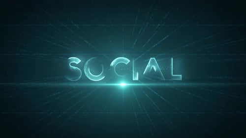 Soci̇al 4 K Digital Data Text